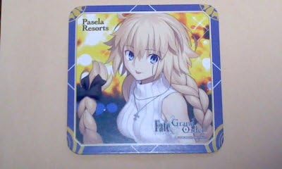 Amazon Fgo秋葉原祭り17 パセラ限定 Fate Grand Order 武内崇 描き下ろし コースター ルーラー ジャンヌ ダルク アニメ 萌えグッズ 通販