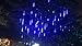 Alkbo Blue Color Meteor Shower Rain Lights Waterproof String for Wedding Party Christmas Xmas Decoration Tree Party Garden Xmas String Light Outdoor 8 Tube