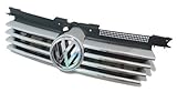 VW Volkswagen Bora Jetta Mk4 Silver Chromed Front Central Grille 1999 2000 2001 2002 2003 2004 2005