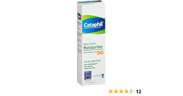 cetaphil daily face moisturizer sunscreen spf 50