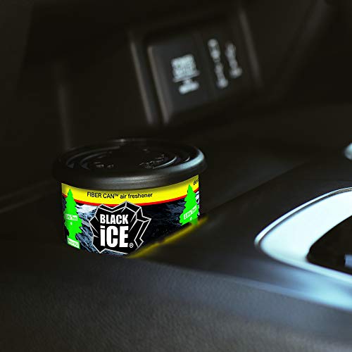 3 LITTLE+TREES+Fiber+freshener+Black