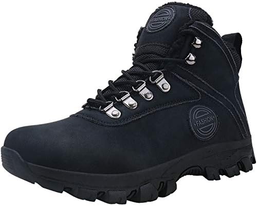 Men's Snow Boots Winter Ankle Bootie Outdoor Trekking Hiking Insulated Cold Weather Boot