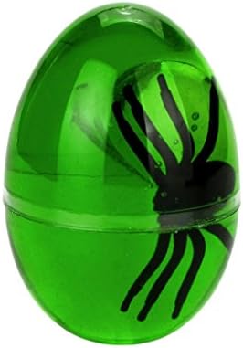 Wqueen Pill Modeling Colorful Sky Egg Crystal Mud Crystal Double Color Slime Scented Stress Relief Sludge Toys (Green)