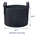 PHYEX 9-Pack 20 Gallon Nonwoven Grow Bags, Aeration Fabric Pots with Durable Handles, Come with 9 Pcs Plant Labelsthumb 1