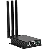 GL-X300B (Collie) 4G LTE VPN Industrial Wireless Gateway External Full Band 4G Antennas, Hardware Watchdog, on Command, DNS E