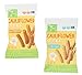 Real Food From the Ground Up Cauliflower Stalks Variety Bundle of TWO Flavors: One Bag Each of Sea Salt and Cheddar (2 Bags)