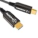 HDMI Fiber Optic Long Cables 99 feet Light High Speed Support 18.2 Gbps 4K at 60Hz HDMI 2.0 subsampling 4:4:4/4:2:2/4:2:0 for PC &TV 30m