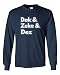 LONG SLEEVE Navy Dallas "Dak & Zeke & Dez" T-Shirt