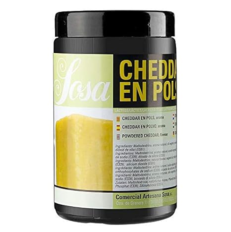 Sosa modern Gastronomy CHEDDAR TYPE CHEESE IN PULVER (AROMA)