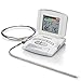MeasuPro Instant Read Internal Meat Thermometer with Stainless Steel Probe, Digital Cooking Thermometer for Baking and Grilling, Programmed with USDA recommendations, Large LCD Display