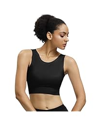 Eunicer 3 Pack Women's Racerback Sports Bras Medium Low Impact Workout Yoga Sports Bras (3pack)