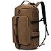 Travel Backpack, Yousu Large Canvas Backpack Vintage Travel Duffel Bags Classic Casual Daypack Duffle Bookbag for Men 3-In-1 Coffee