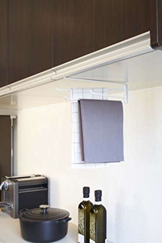 YAMAZAKI home Tower Under Shelf Dish Cloth Holder