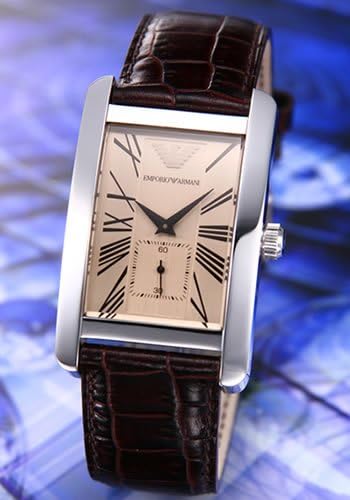 Amazon エンポリオアルマーニ Emporio Armani 腕時計 メンズ Square Classic スクエア クラシック Ar0154 並行輸入品 メンズ腕時計 腕時計 通販