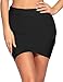 Madam Uniq iFashion Women's Sexy Rayon Bandage Bodycon Party Mini Skirt Large Black