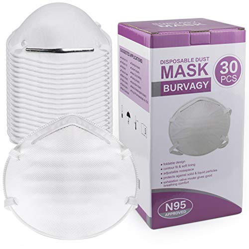 N95 Disposable Dust Masks, NIOSH-Certified Particulate Respirator For Construction, Emergency Kits, DIY, Home Use, Woodworking & more(30 Pack) - Thumbnail 6