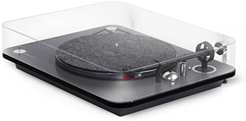 elipson Omega 100 Carbon Fiber 3-Speed Turntable (Black)