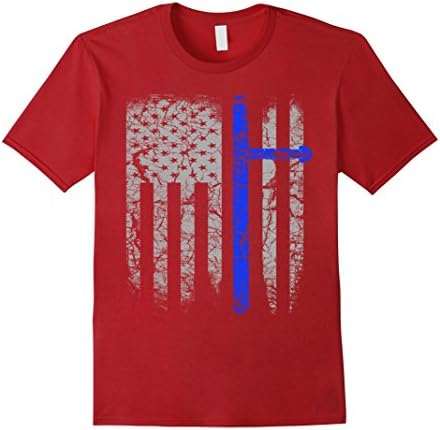 Mens Tonfa flag Tshirt 2XL Cranberry