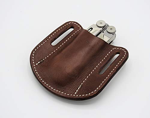 Leatherman Multitool Leather Sheath Case Fits Wave Model Tool-Brown - Thumbnail 2