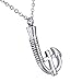 HooAMI Cremation Jewelry Cross Fish Hook Pendant Keepsake Memorial Urn Necklace