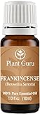 Frankincense Essential Oil 10 ml. 100% Pure Undiluted Therapeutic Grade Extract of Boswellia Serrata, Great For Aromatherapy Diffuser, Supports Joint Health and More.