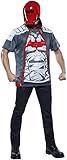 Rubie's Costume Co Men's Arkham Knight Red Hood Costume Top, Multi, Small