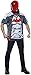 Rubie's Men's Arkham Knight Red Hood Costume Top, Multi, Small