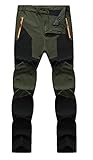FANHANG Outdoor Quick Dry Lightweight Waterproof Hiking Mountaineering Skiing Fishing Pants for Men and Women