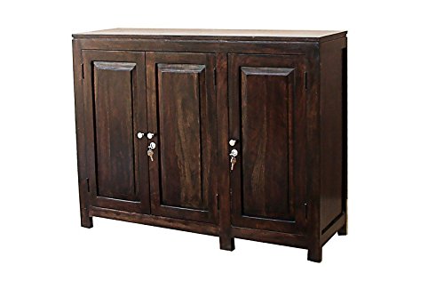 Jangir JDCN560 Cabinet (Medium Glossy Finish, Walnut)