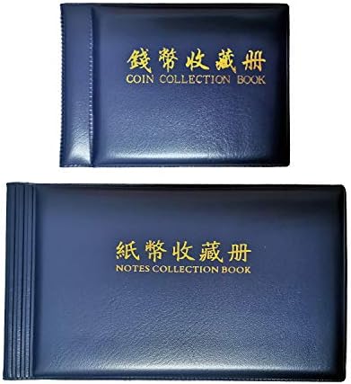 Augsion 紙幣 コイン 収集 保存用 趣味 コレクション アルバム 収納ケース 30ページ 60ホルダー お金ポケット 通貨 収納ホルダー ケース ブルー Augsion 紙幣 コイン 収集 保存用 趣味 コレクション アルバム 収納ケース 30ページ 60ホルダー お金ポケット 通貨 収納ホルダー ケース ブルー