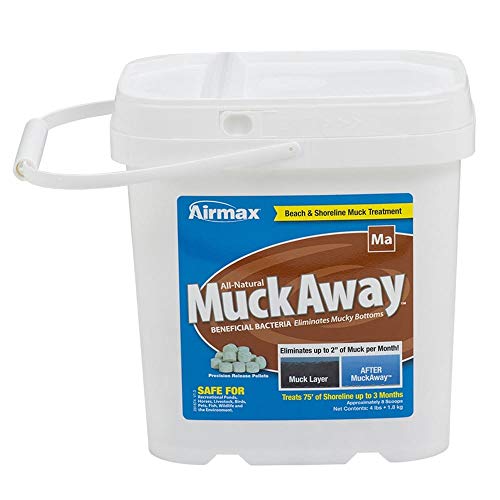 AIRMAX MuckAway - Natural Pond Muck Reducer - 8 Scoops