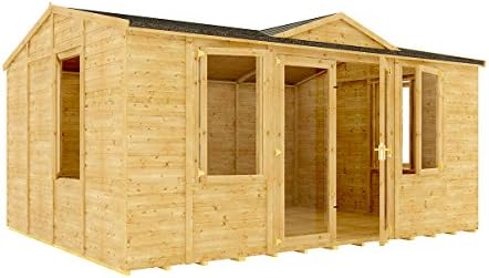 Project Timber 16x12 Grandmaster Diplomat Summerhouse With Dorma 16FT x 12FT