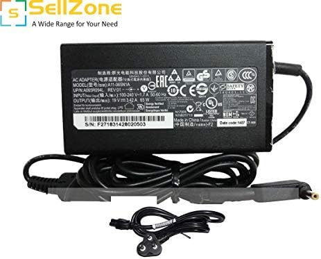 SellZone OEM Charger/Adapter for Acer TravelMate P236-M 19V 3.42A 65W 3.0 x 1.0 mm