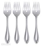 Oneida American Harmony Salad Forks, Set of 4