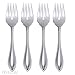Oneida American Harmony Salad Forks, Set of 4