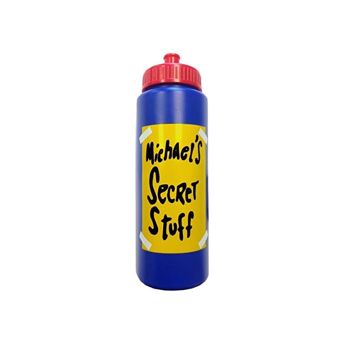 Michael's Secret Stuff Water Bottle