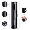 5-in-1-Electric-Wine-Opener-Chargeable-Automatic-Wine-Bottle-Cordless-Corkscrew-Set-with-USB-Charging-Cable-Wine-Foil-Cutter-Wine-Stopper-Aerator-Pourer 5 in 1 Electric Wine Opener Chargeable Automatic Wine Bottle Cordless Corkscrew Set with USB Charging Cable, Wine Foil…