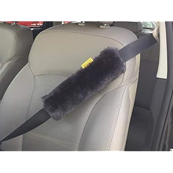 Amazon Com Skwoosh Authentic Sheepskin Car Seat Belt