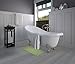 Utopia Towels Cotton Banded Rug, Bath Mats, Not a Bathroom Rug, 21 by 34 Inches, 100% Ring Spun Cotton, Highly Absorbent Shower Bathroom Floor Mat, Sage Green, 2 Pack