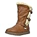 Dream Pairs KOREL Girls Winter Fully Faux Fur Lining Kids Boots