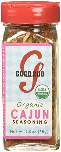 Good Rub Organic Seasoning, Cajun, 4 Ounce