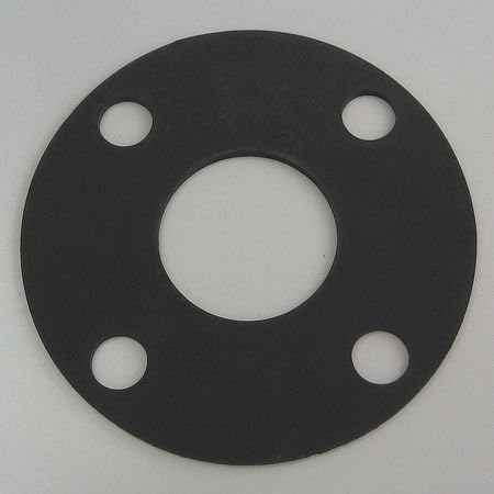 Flange Gasket, Full Face, 1/2 in, Viton