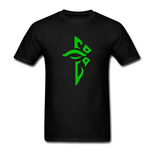 XIULUAN Men's Ingress Enlightened And Resistance Logo T-shirt Size M ColorName Short Sleeve