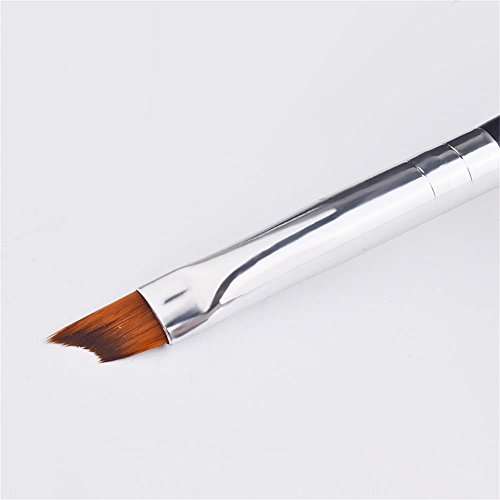 Oceaneshop Beauty Acrylic Black Handle DIY Smile Half Moon Shape French Nail Painting Pen Nail Art Tool Drawing Brush