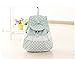 DGQ Fashion Cute Women's Bag Canvas Satchel Girls' Lovely Sweet Lace Bowknot Backpack Schoolbag (bowknot)