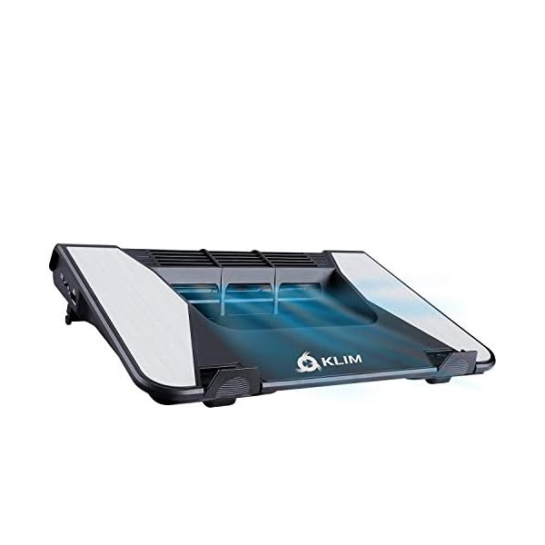 KLIM-Airflow-Cool-Air-goes-In-Hot-Air-Gets-Out-Get-the-Best-Cooler-for-Your-Laptop-Innovative-Cross-Flow-Turbines-for-High-Performance-5-year-warranty-10-17 KLIM Airflow + Laptop Cooling Pad - Cool Air goes In, Hot Air Gets Out + Innovative Cross Flow Turbines for High…