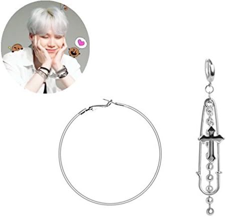 Unisex Bangtan Boy Album BTS JIMIN Stud Earring 1 Pair