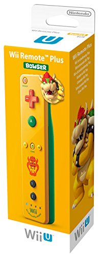 Nintendo Wii U und Wii - Remote Plus, gelbes Bowser Design