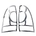 E-Autogrilles Triple Chrome Plated Taillight Trim Bezels Cover for 05-15 Toyota Tacoma (67-0504)