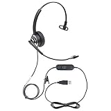 Executive Communication Systems Professional WordCommander USB Voice Recognition Headset With Noise Cancellation Microphone Improving Voice To Text Accuracy During Dictation